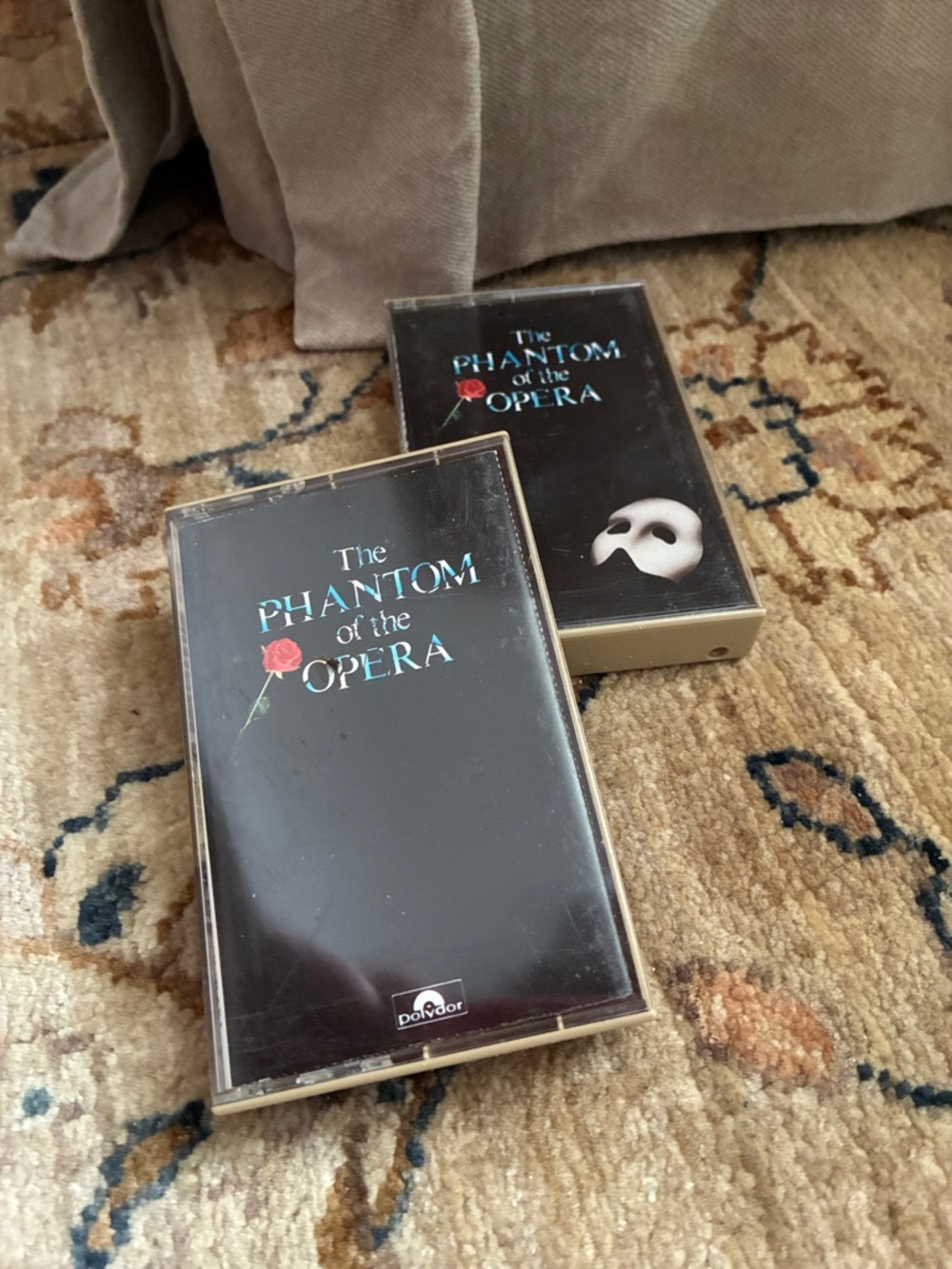The Phantom of the Opera Original Cast Recording Cassette Tapes Collectible